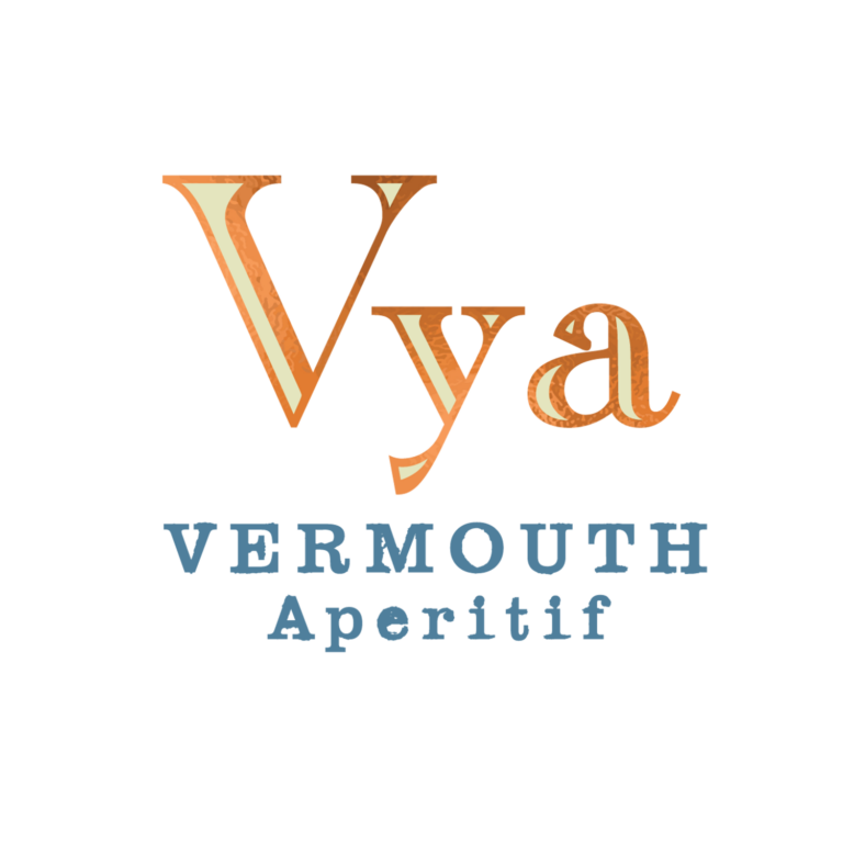 Vya Whisper Dry Logo "Vya Vermouth Aperitif"