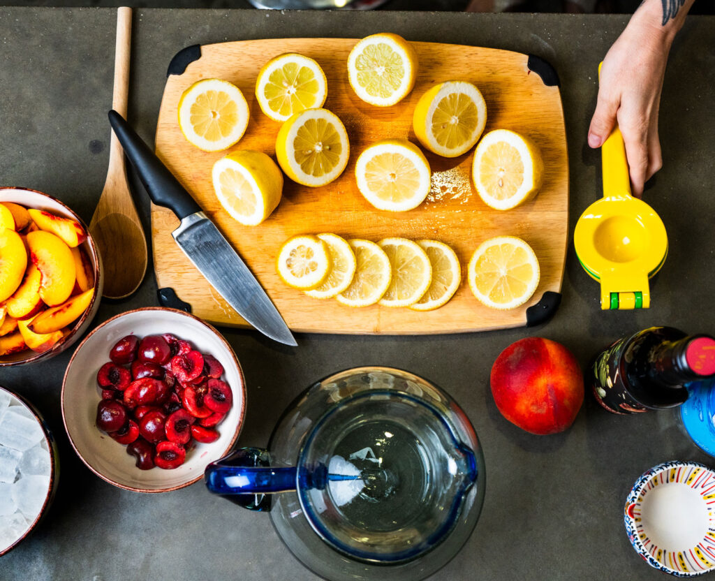 Sweet vermouth sangria ingredients