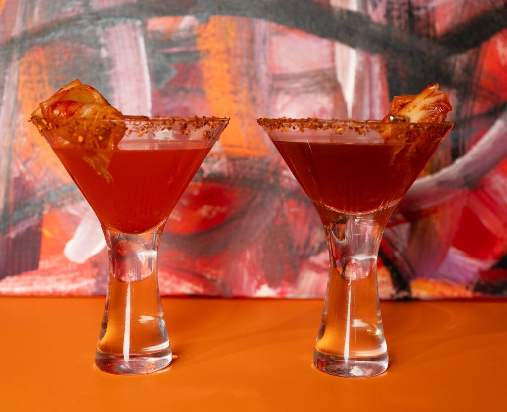 Kimchi Cocktails 2 Ways